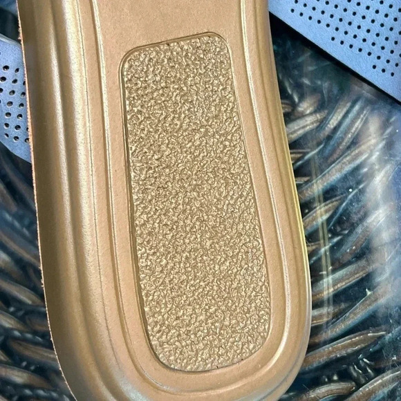 Soda Perforated Faux Leather  Flip Flop Sandals - Picture 11 of 11